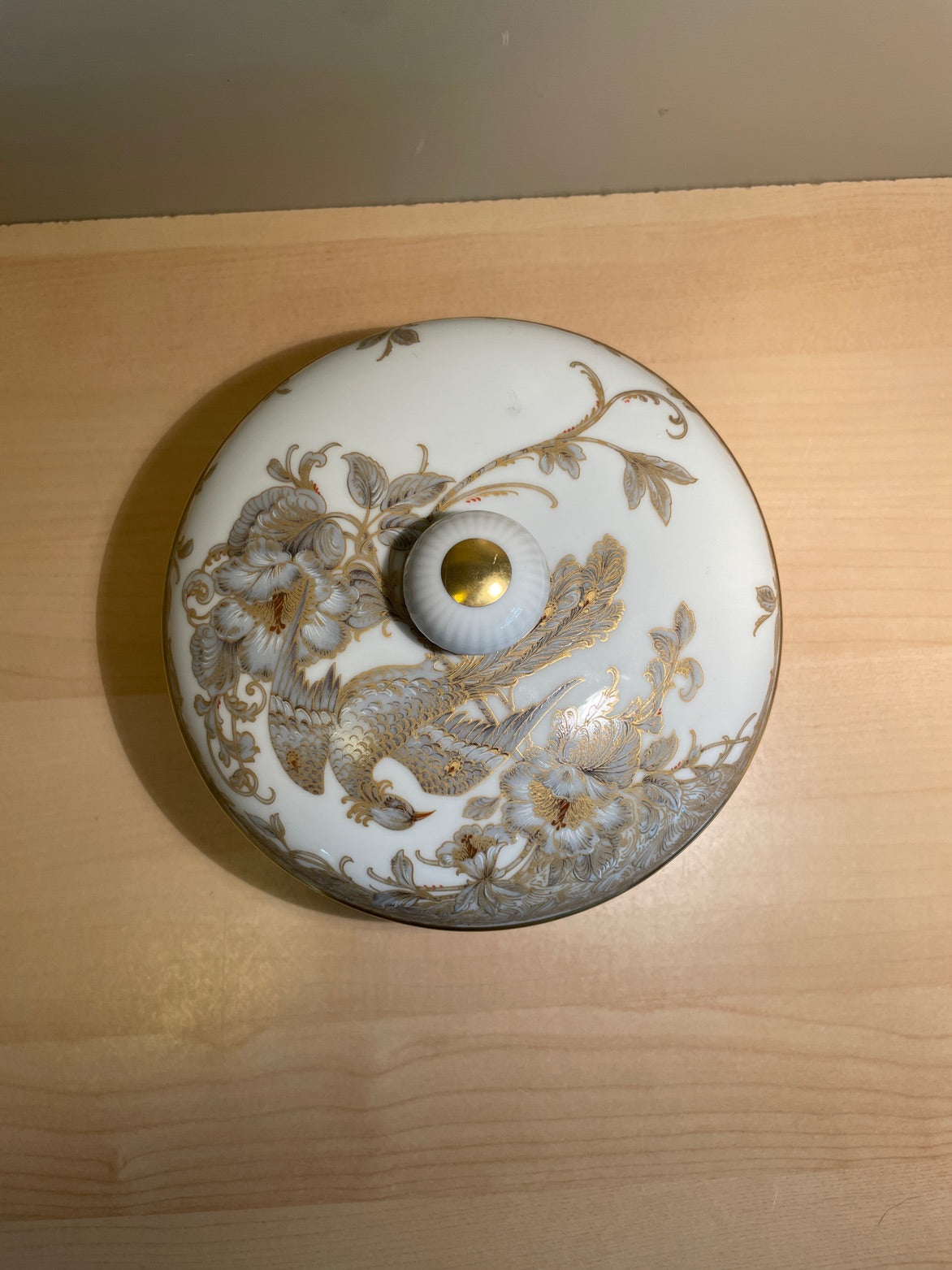 AK Kaiser porcelæn. Skål m. låg